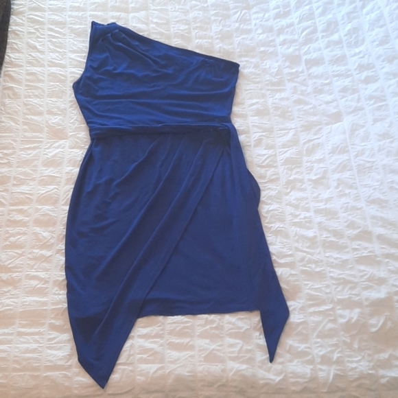 One Shoulder Cocktail Dress - Picture 3 of 4